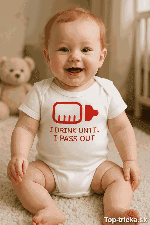 Detské body I drink until I pass out