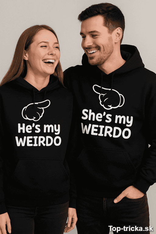 Mikiny pre páry Weirdo