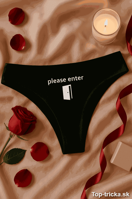 Vtipná dámska bielizeň please enter