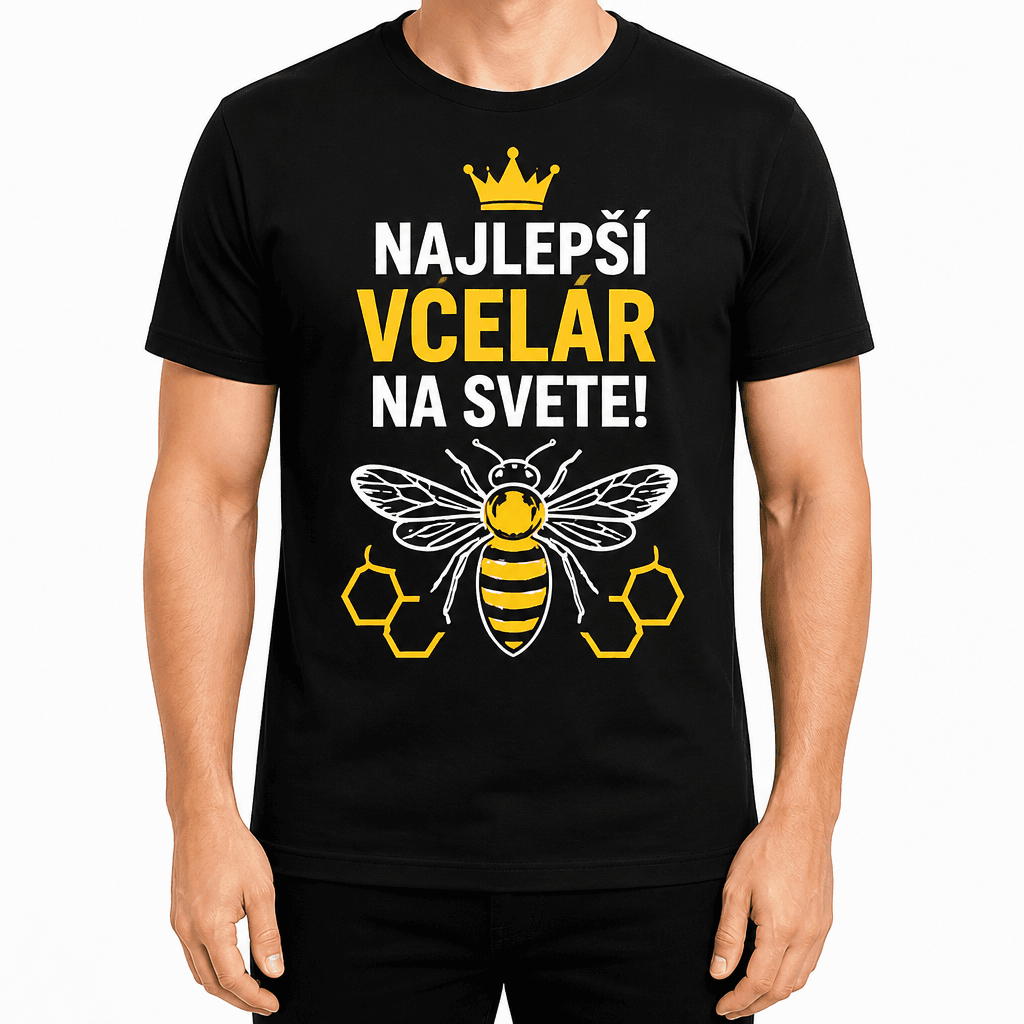 Tričko pre včelára – NAJLEPŠÍ VČELÁR NA SVETE!