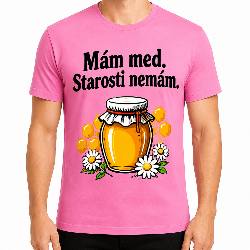 Tričko pre včelára – Mám med. Starosti nemám.