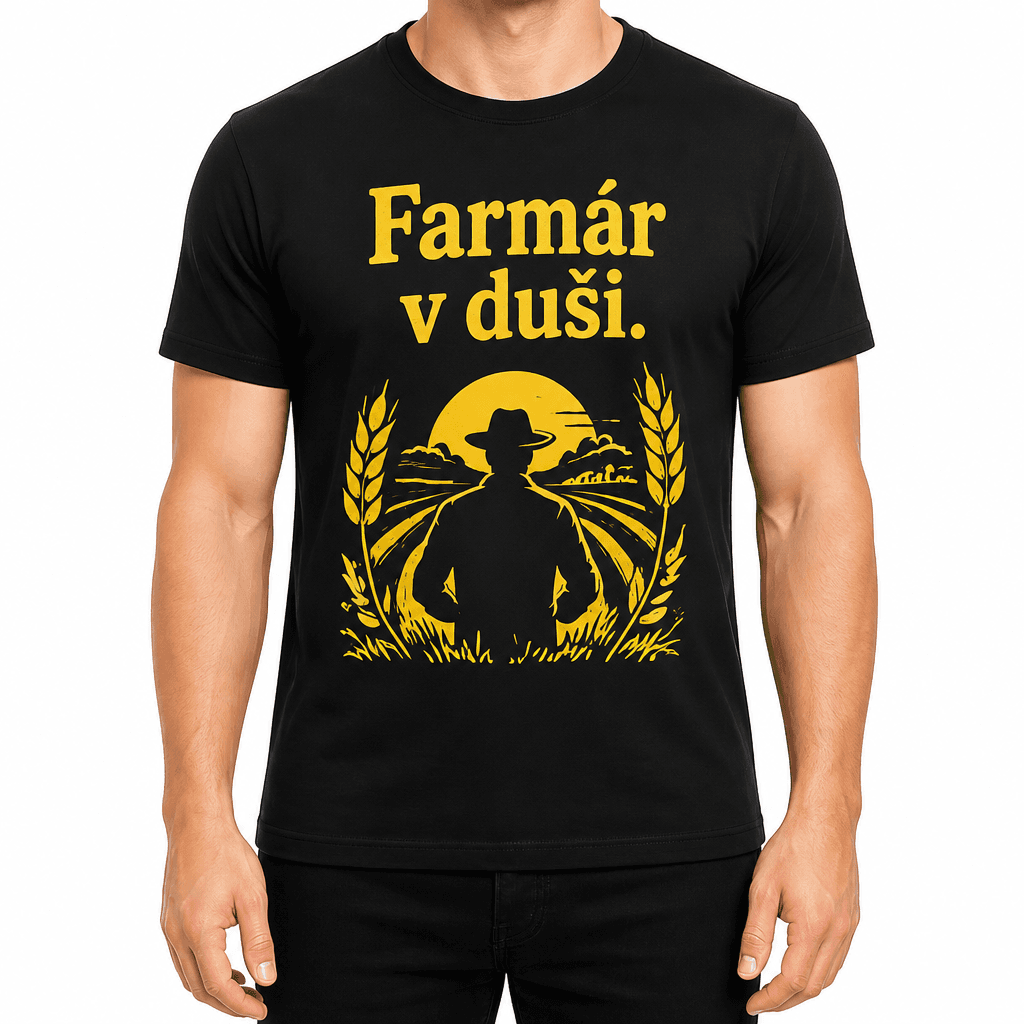 Tričko pre farmára – Farmár v duši.