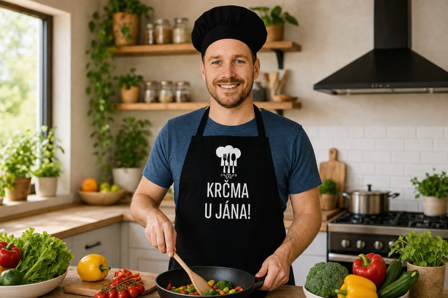 Varenie v zábavnej zástere Top-tricka.sk