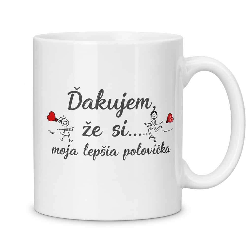 Vtipný hrnček moja lepšia polovička