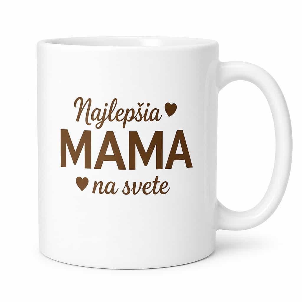 Vtipný hrnček najlepšia mama na svete