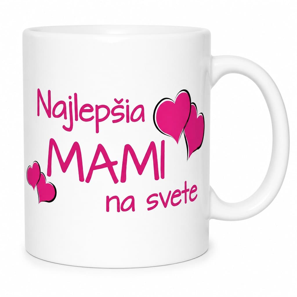 Vtipný hrnček najlepšia mami na svete