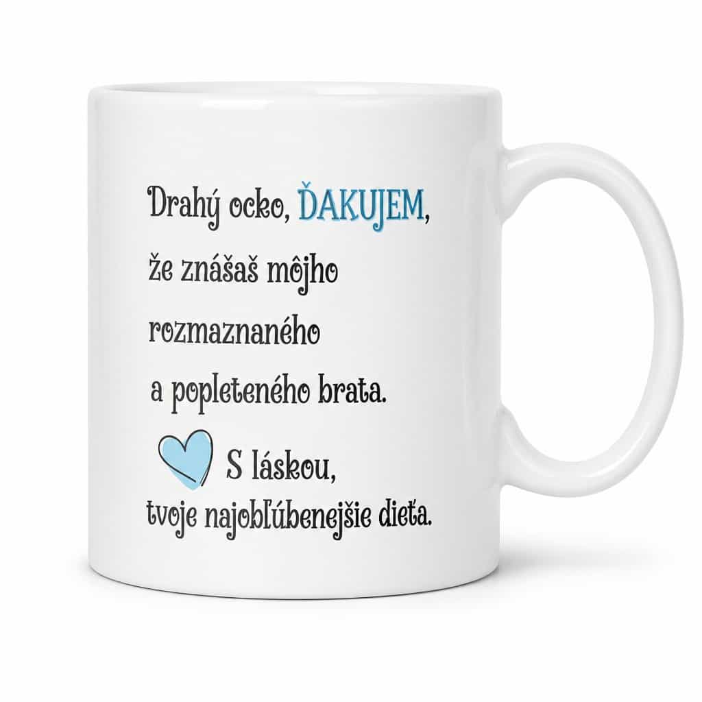 Vtipný hrnček najobľúbenejšie dieťa