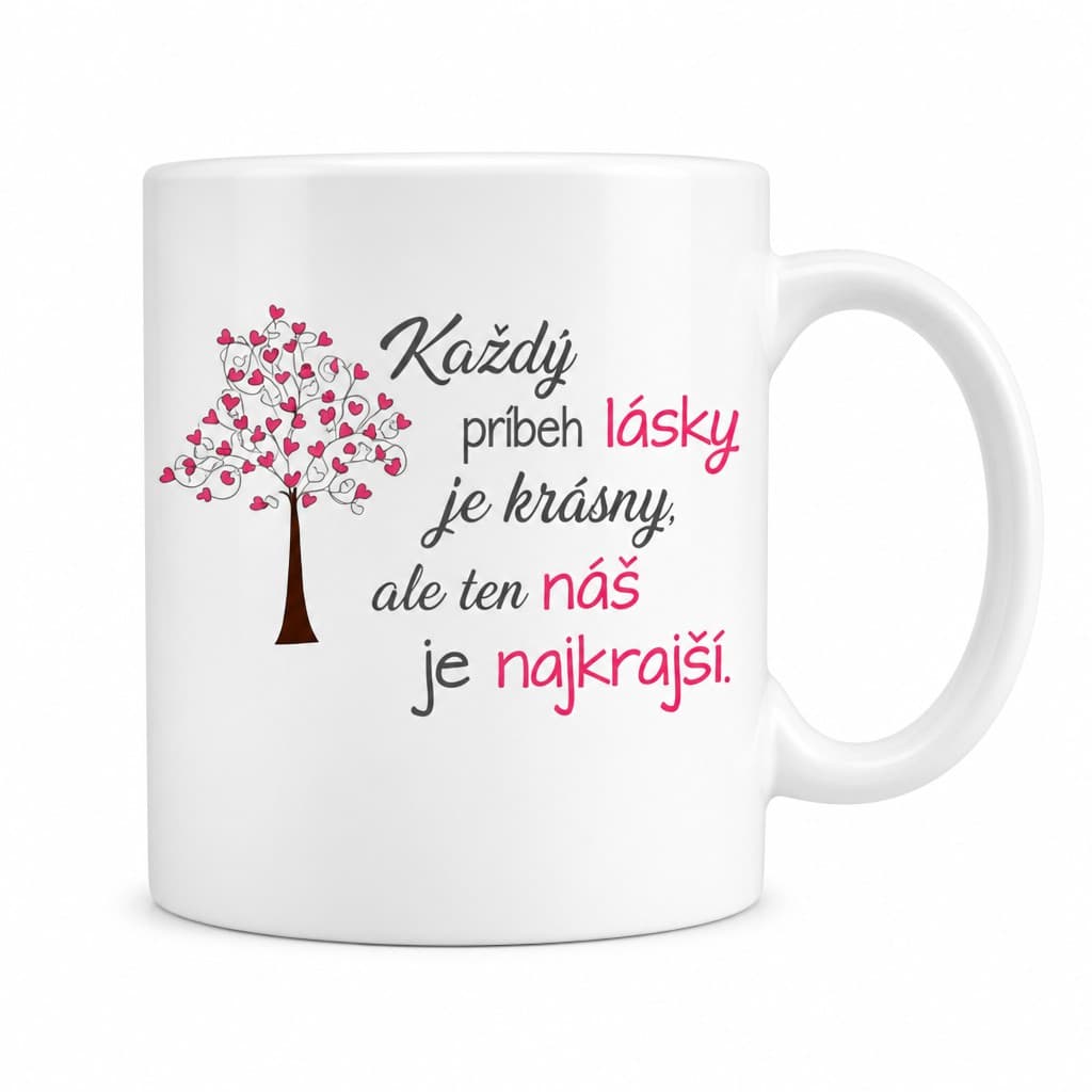 Vtipný hrnček príbeh lásky