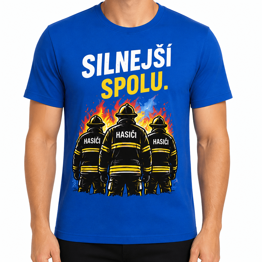 Tričko pre hasiča – Silnejší spolu.