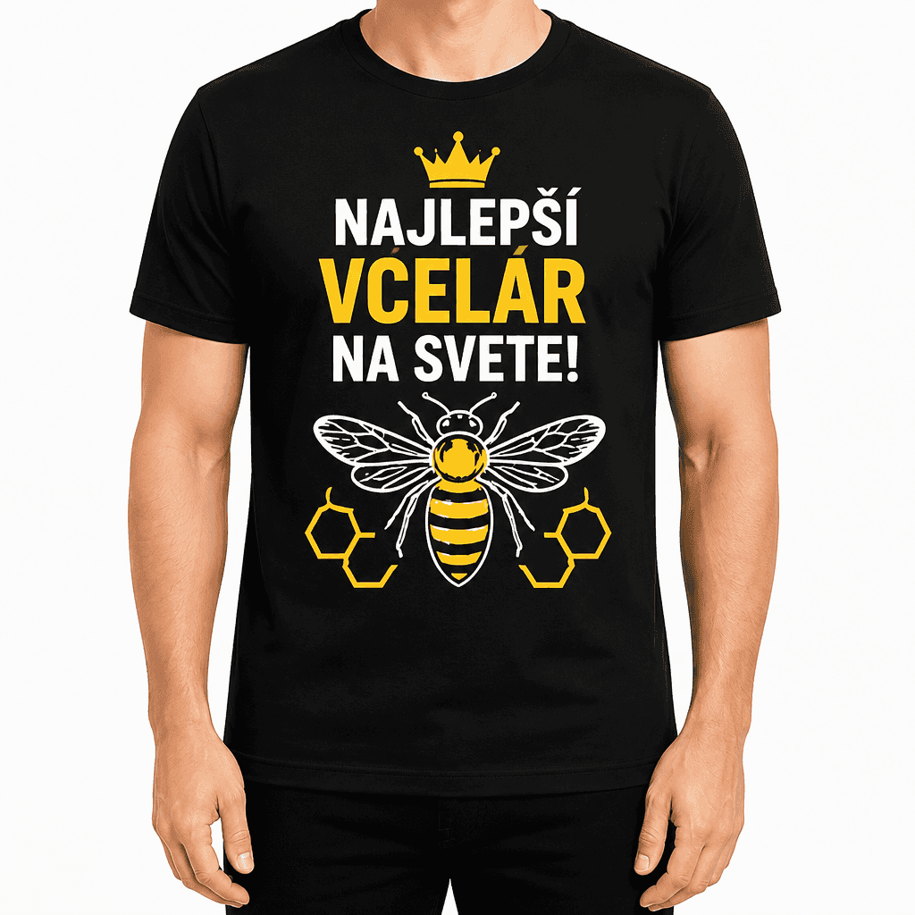 Tričko pre včelára – NAJLEPŠÍ VČELÁR NA SVETE!