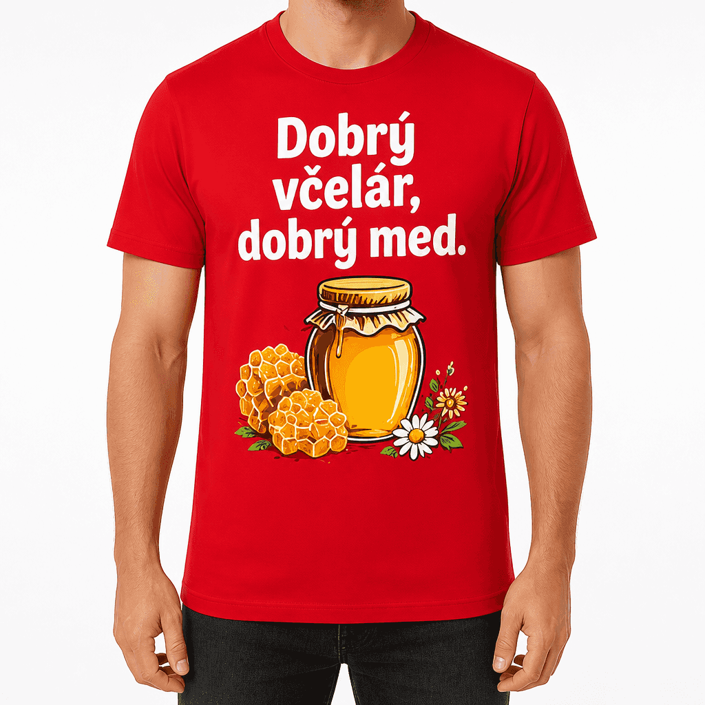 Tričko pre včelára – Dobrý včelár, dobrý med.