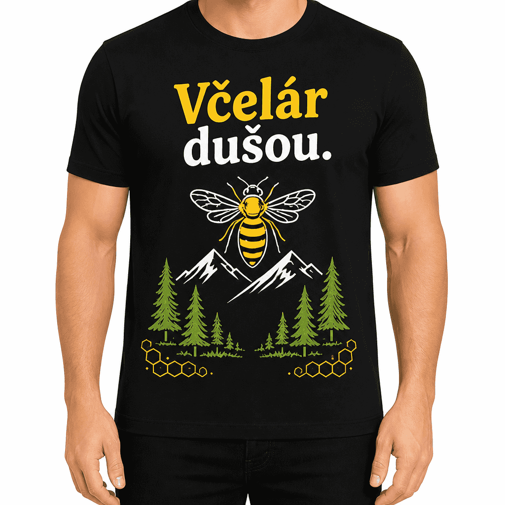 Tričko pre včelára – Včelár dušou.