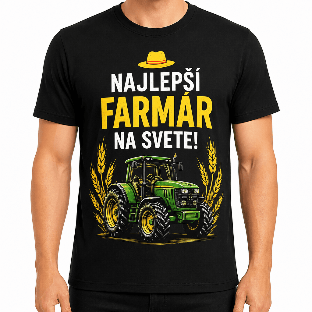 Tričko pre farmára – NAJLEPŠÍ FARMÁR NA SVETE!