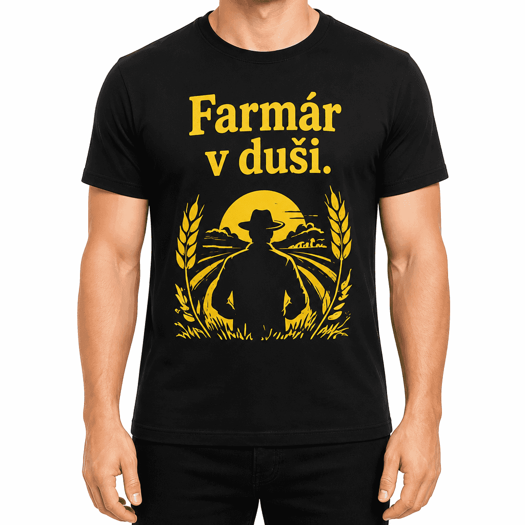 Tričko pre farmára – Farmár v duši.