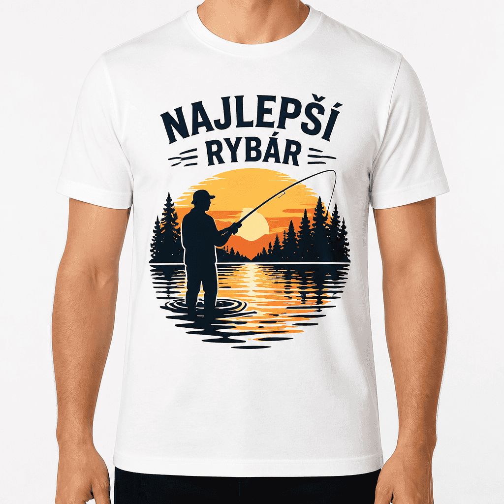 Tričko pre rybára – NAJLEPŠÍ RYBÁR