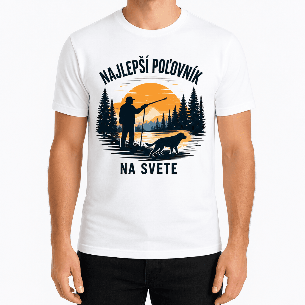 Tričko pre poľovníka – NAJLEPŠÍ POĽOVNÍK NA SVETE