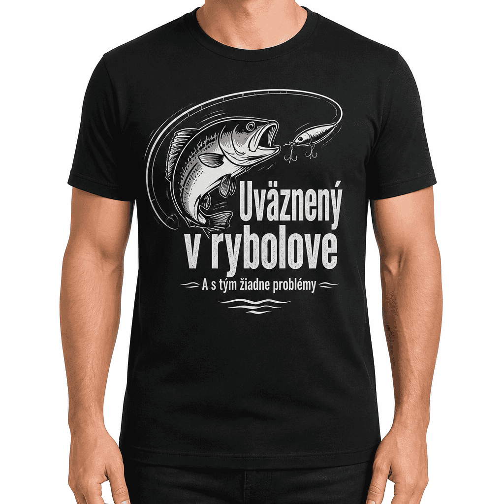 Tričko pre rybára – Uväznený v rybolove