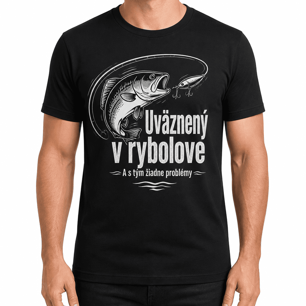 Tričko pre rybára – Uväznený v rybolove
