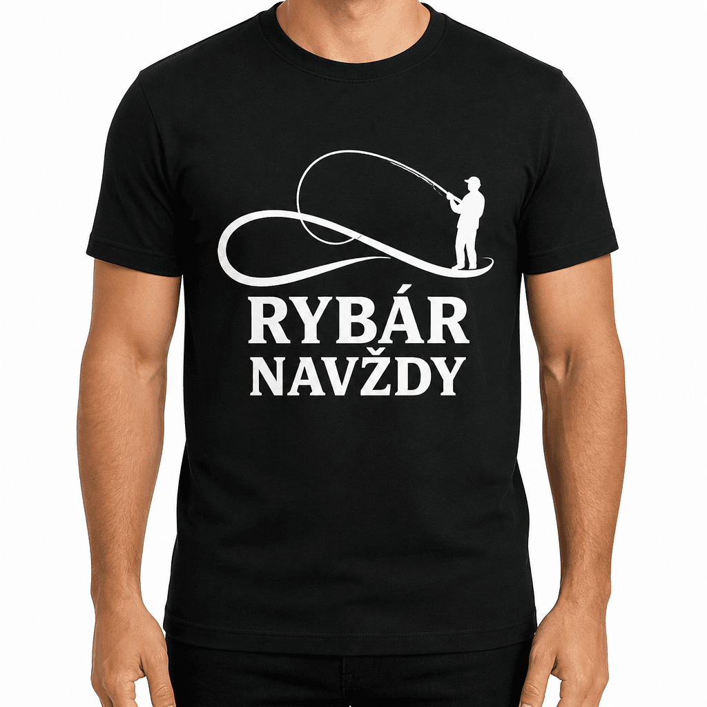 Tričko pre rybára – RYBÁR NAVŽDY