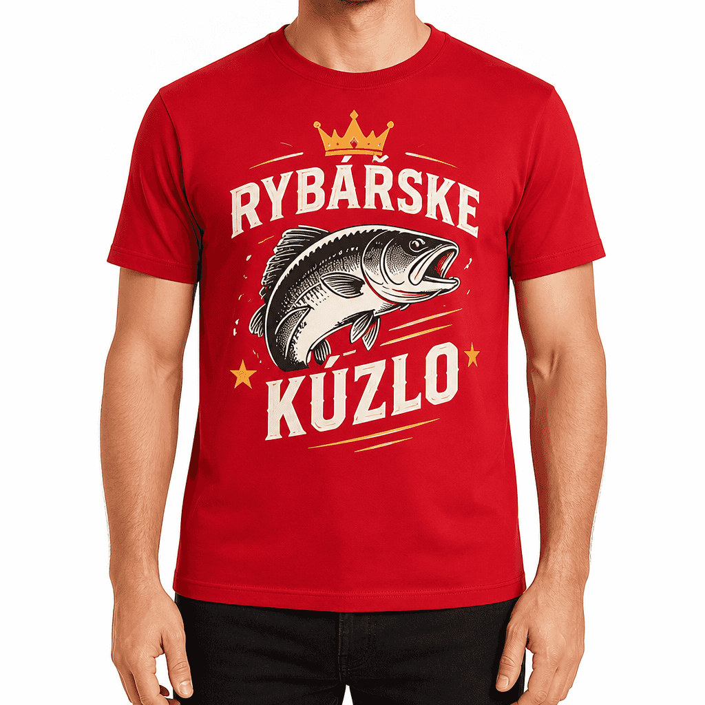 Tričko pre rybára – RYBÁRSKE KÚZLO