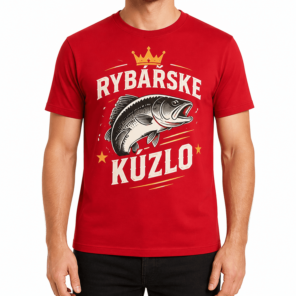 Tričko pre rybára – RYBÁRSKE KÚZLO