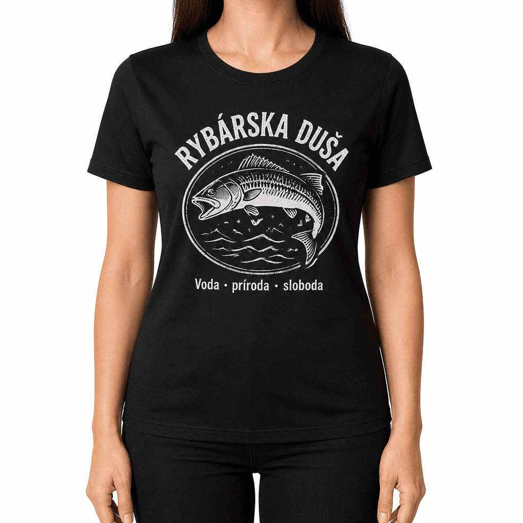 Tričko pre rybára – RYBÁRSKA DUŠA