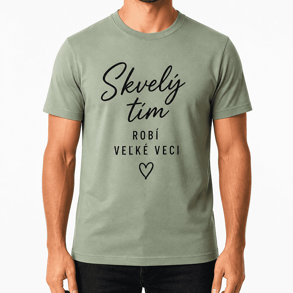 Tričko pre kolegu – SKVELÝ TÍM ROBÍ VEĽKÉ VECI