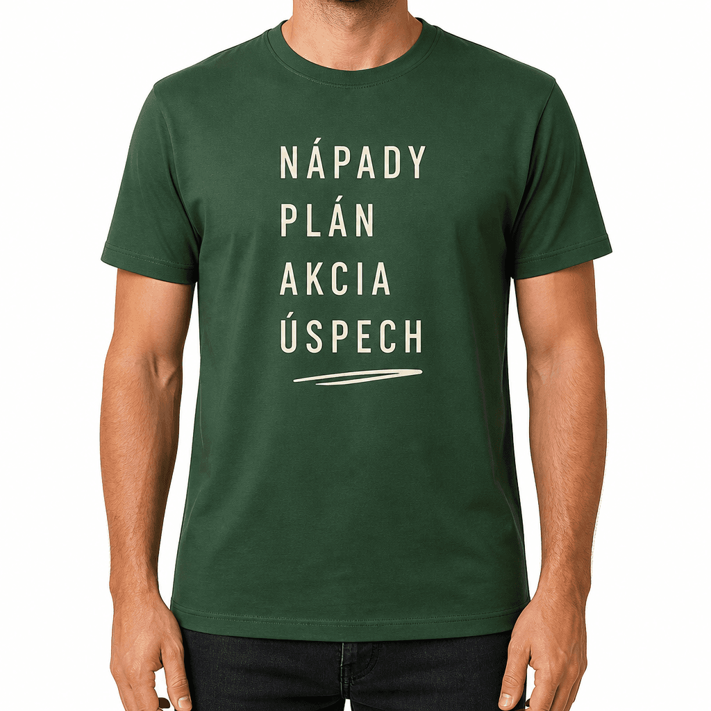 Tričko pre kolegu – NÁPADY PLÁN AKCIA ÚSPECH