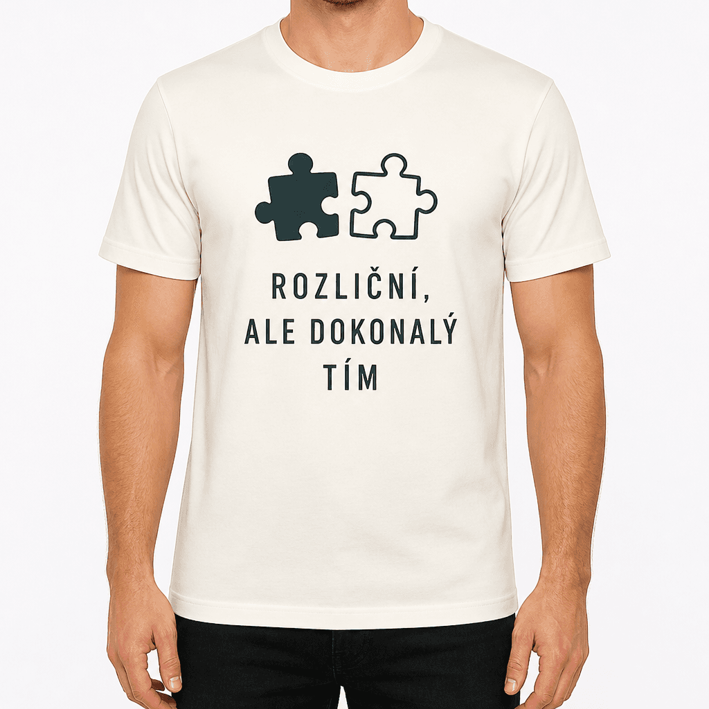 Tričko pre kolegu – ROZLIČNÍ, ALE DOKONALÝ TÍM