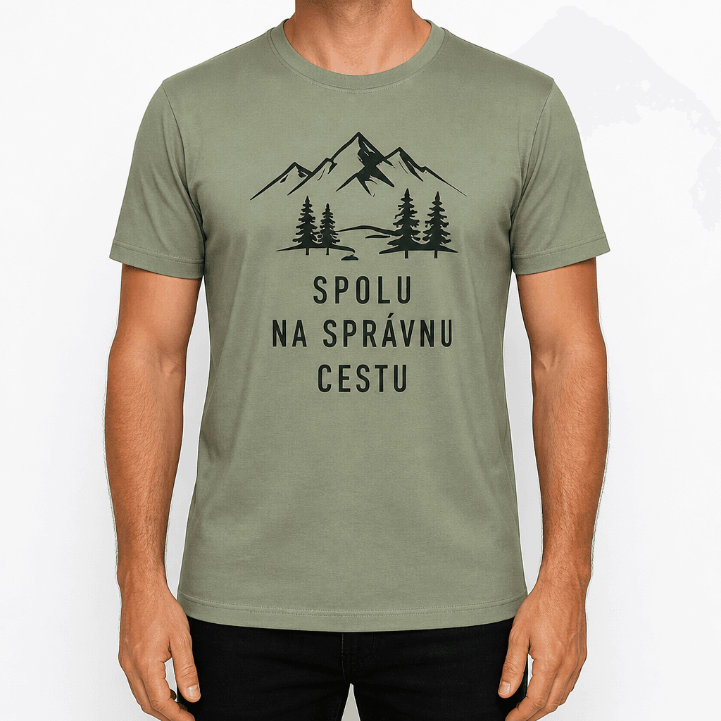 Tričko pre kolegu – SPOLU NA SPRÁVNU CESTU