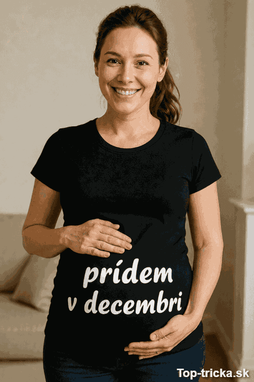 Tehotenské tričko prídem v decembri