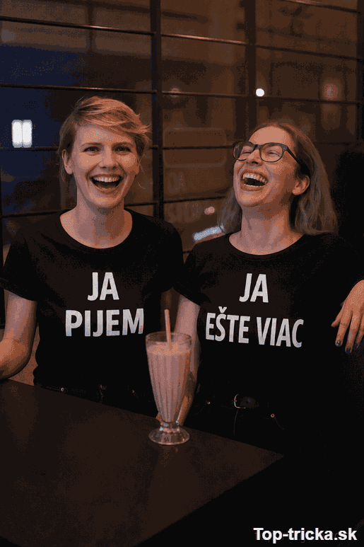 Tričká pre páry ja pijem ešte viac