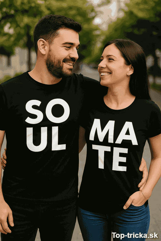 Tričká pre páry Soul Mate