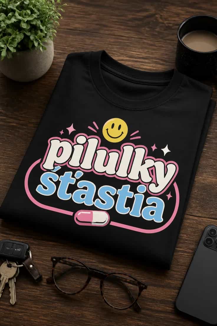 Tričko pilulky šťastia