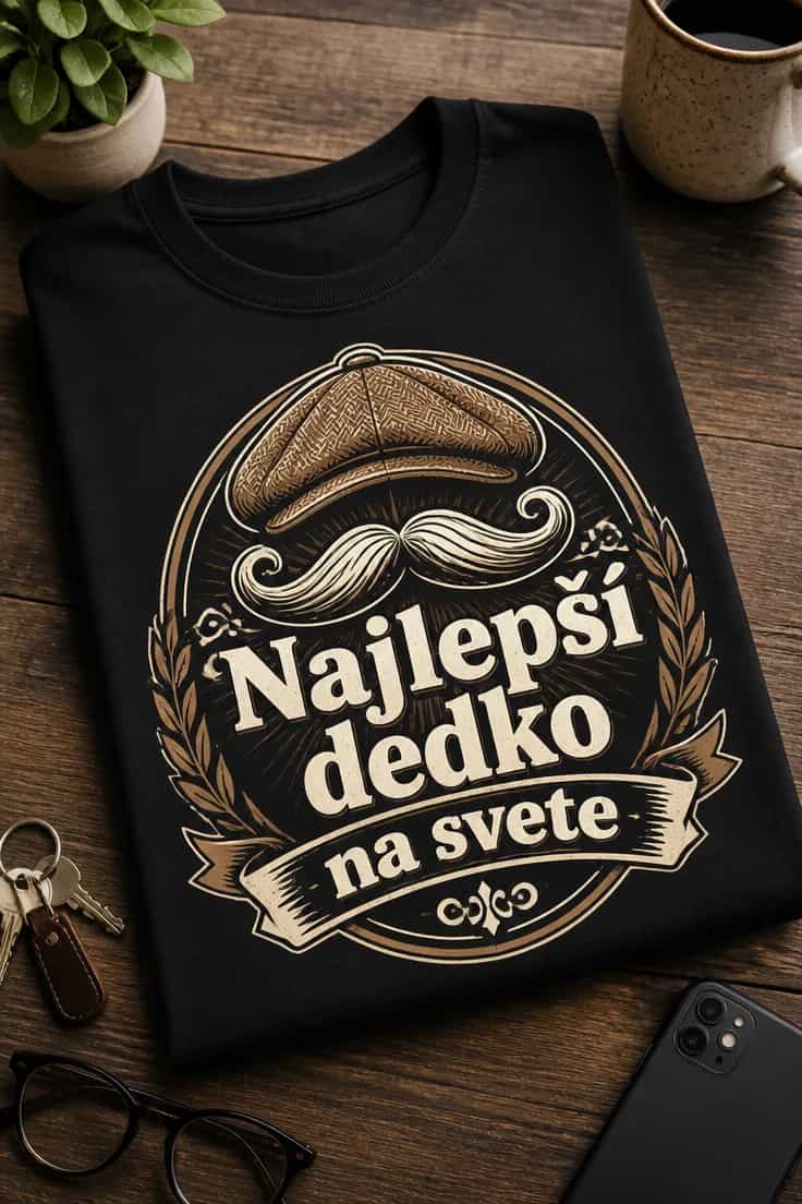 Tričko pre dedka – Najlepší dedko na svete