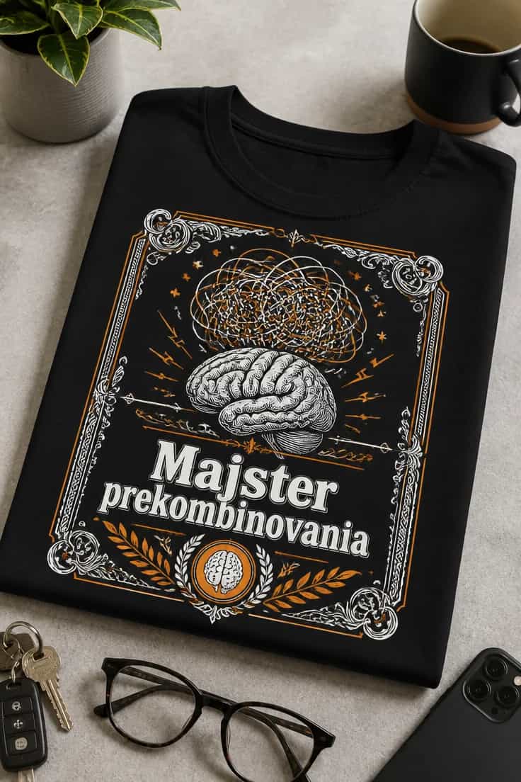 Tričko pre overthinkerov – Majster prekombinovania