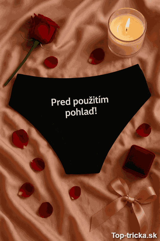 Vtipná dámska bielizeň pred použitím pohlaď