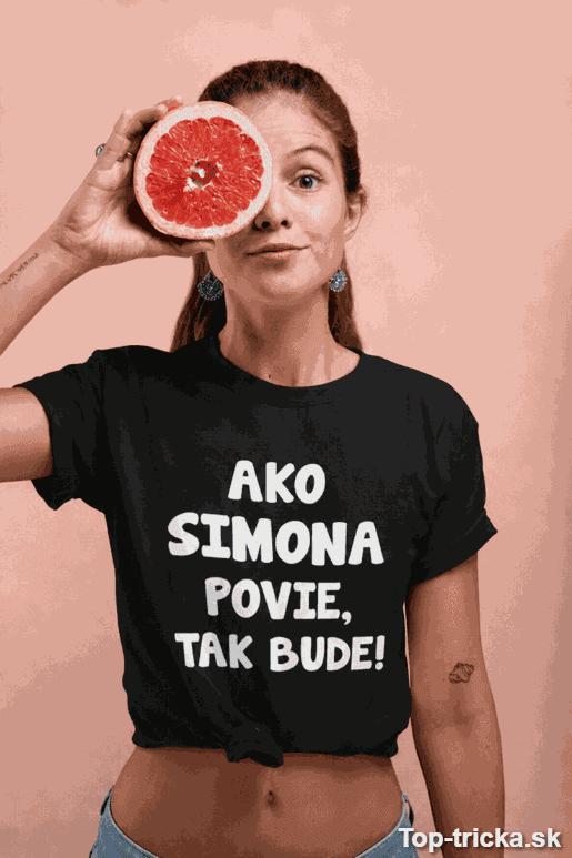 Vtipné tričko ako povie s ľubovoľným menom