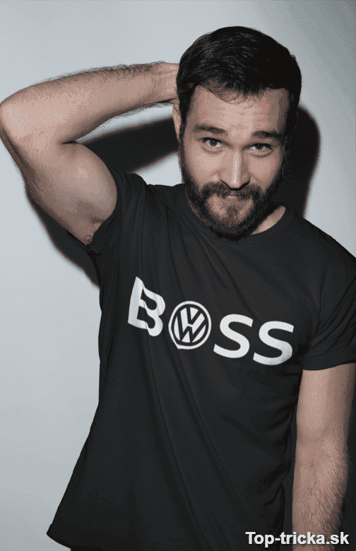 Vtipné tričko BOSS VW