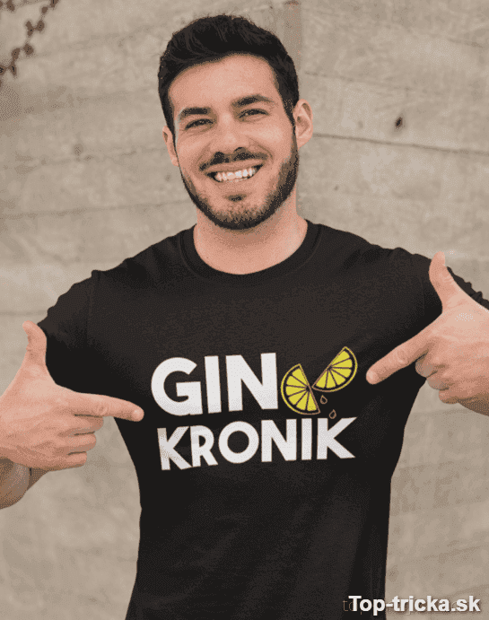 Vtipné tričko Gin kronik