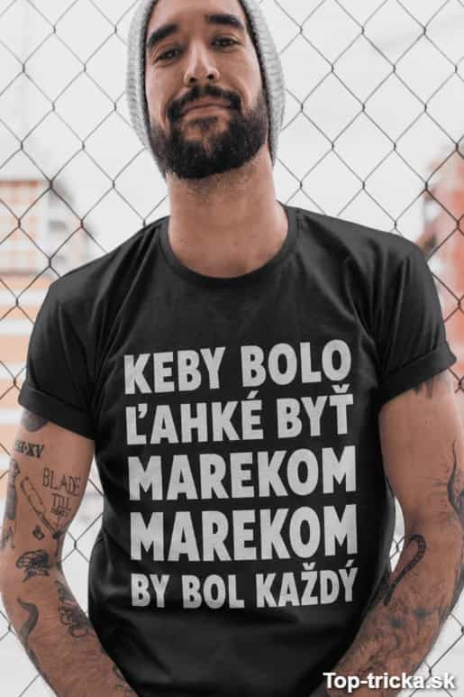 Vtipné tričko keby bolo ľahké s ľubovoľným menom