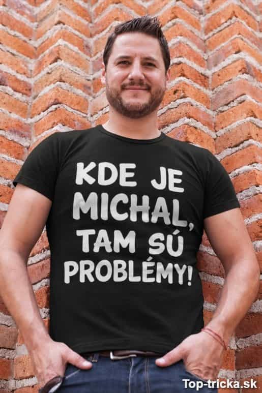 Vtipné tričko problémy s ľubovoľným menom