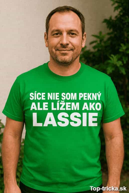 Vtipné tričko síce nie som pekný