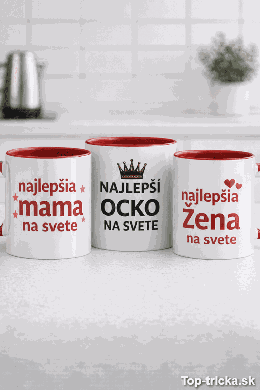 Vtipný hrnček najlepší na svete s ľubovoľným slovom