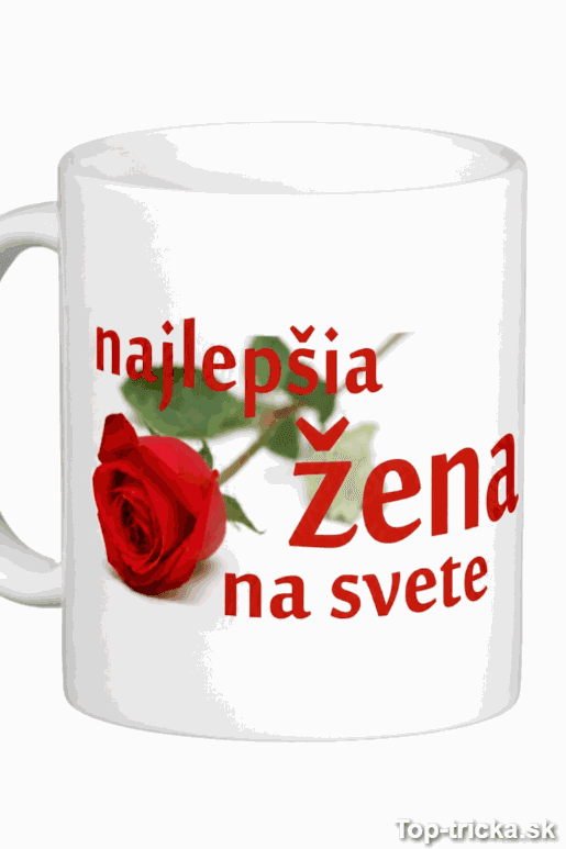 Vtipný hrnček najlepšia žena na svete