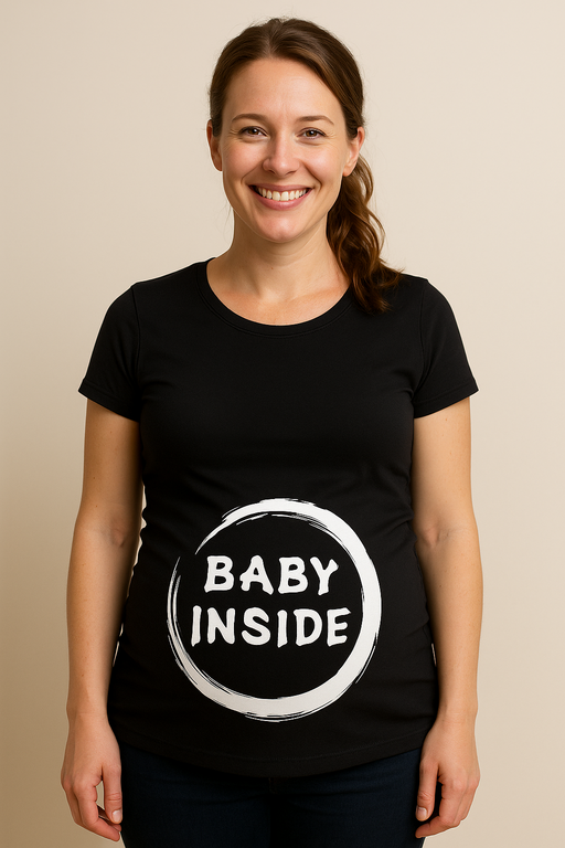 BABY INSIDE - Tehotenské tričko