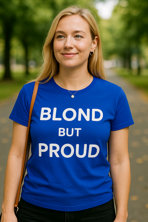 BLOND BUT PROUD - Tričko