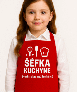 Detská zástera varím viac ako kávu