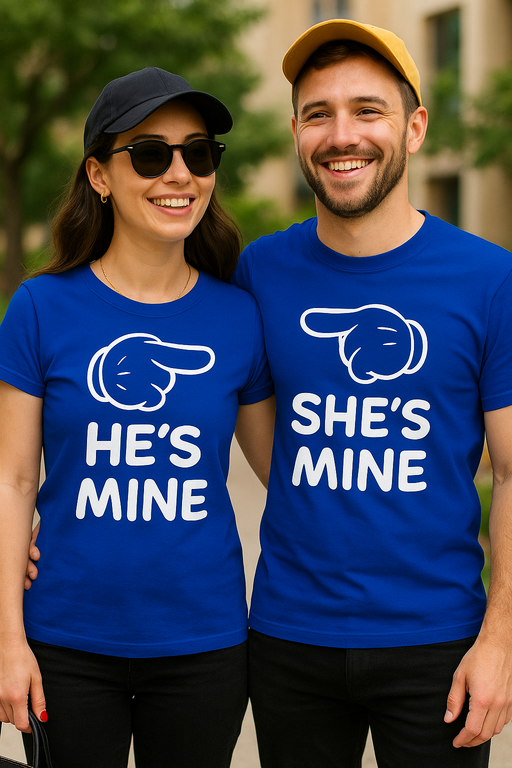 HE'S MINE, SHE'S MINE - Tričká