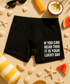 IF YOU CAN READ THIS IT IS YOUR LUCKY DAY - Pánske boxerky